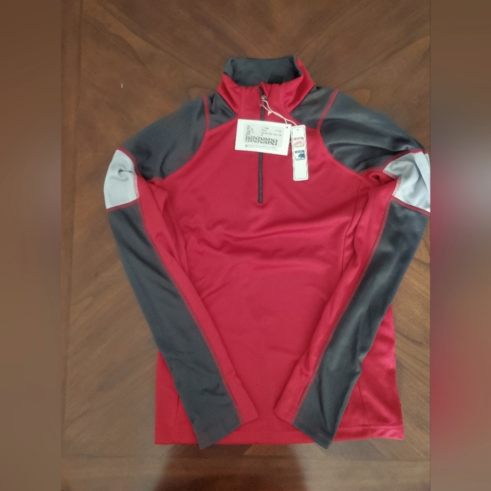 North End 78214 Ladies' Quick Performance Interlock Half-Zip Top